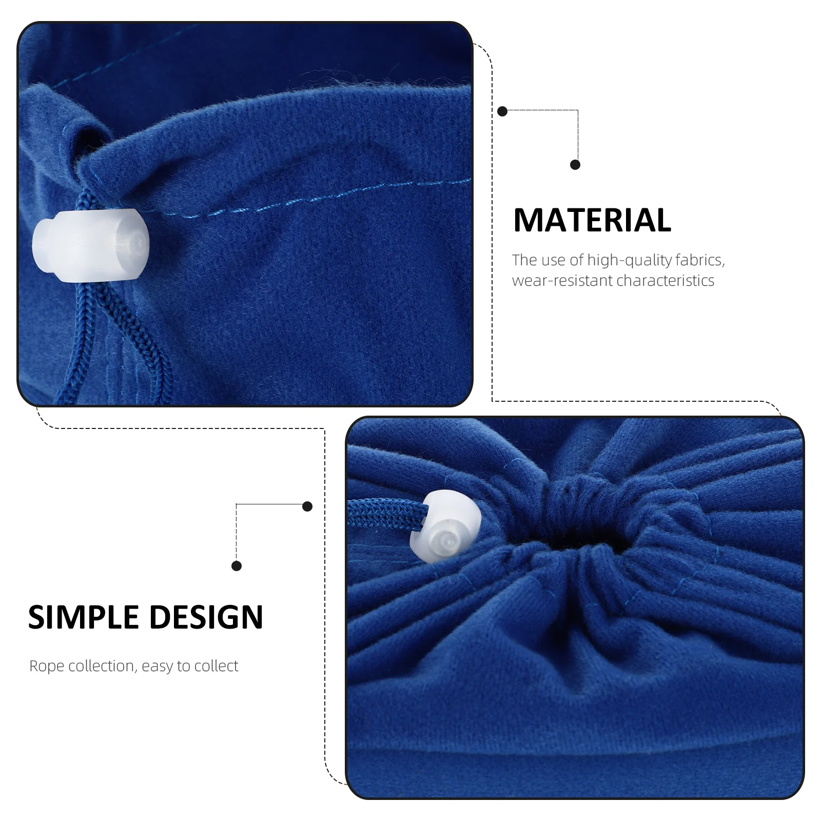 

Camera Drawstring Bag Shockproof Dslr Bag Portable Lens Storage Pouch Anti-Vibration Travel Photography Container Outdoor Use