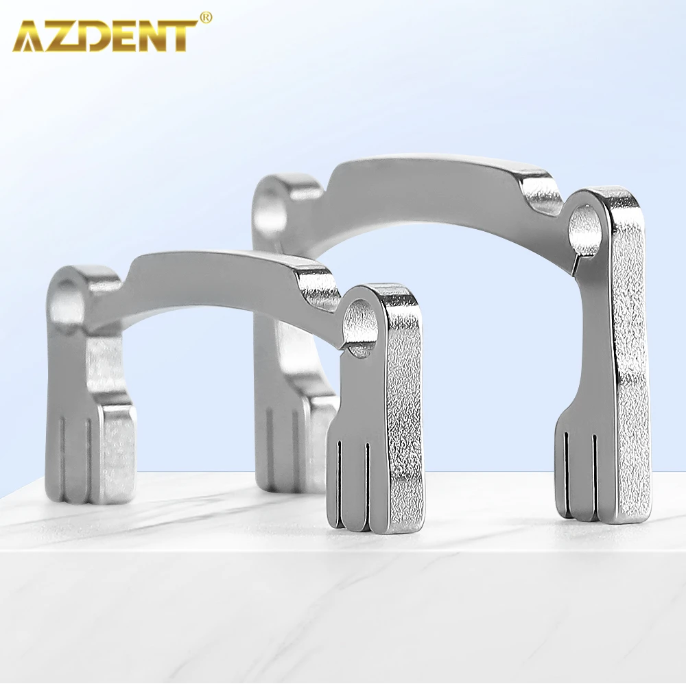 

AZDENT 2PCS/Set Dental Polishing Strip Holder High Crown Low Crown Autoclavable for Metal and Resin Polishing Strips Dentistry