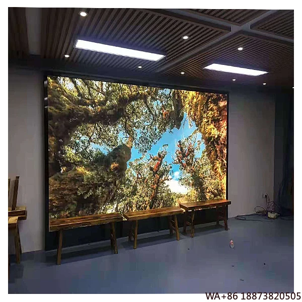 

LED Display Full Color Screen Conference Room High-definition Splicing Large Screen Indoor P1.25 P2 P2.5 Screen