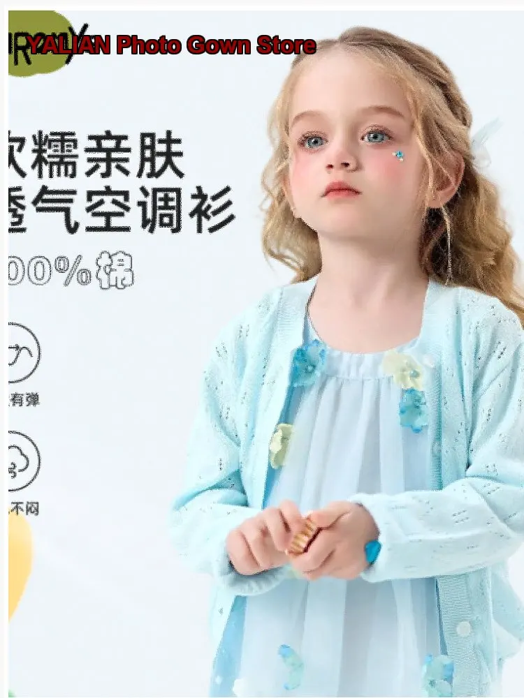 Baby Knit Top Infant Girls Acrylic Thin Breathable Base Layer Top Solid Color Kids