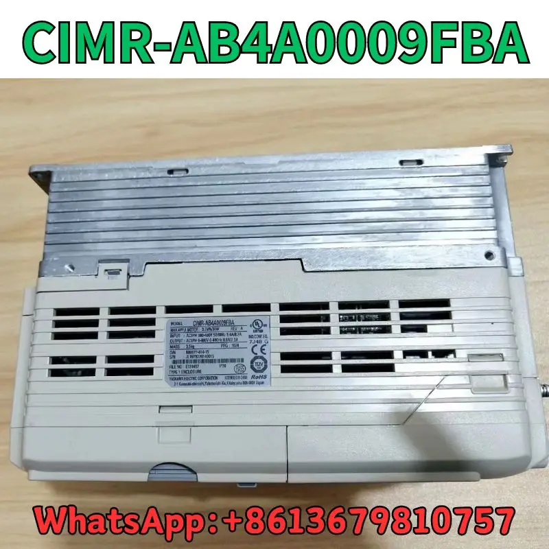 Used Frequency converter CIMR-AB4A0009FBA test OK Fast Shipping