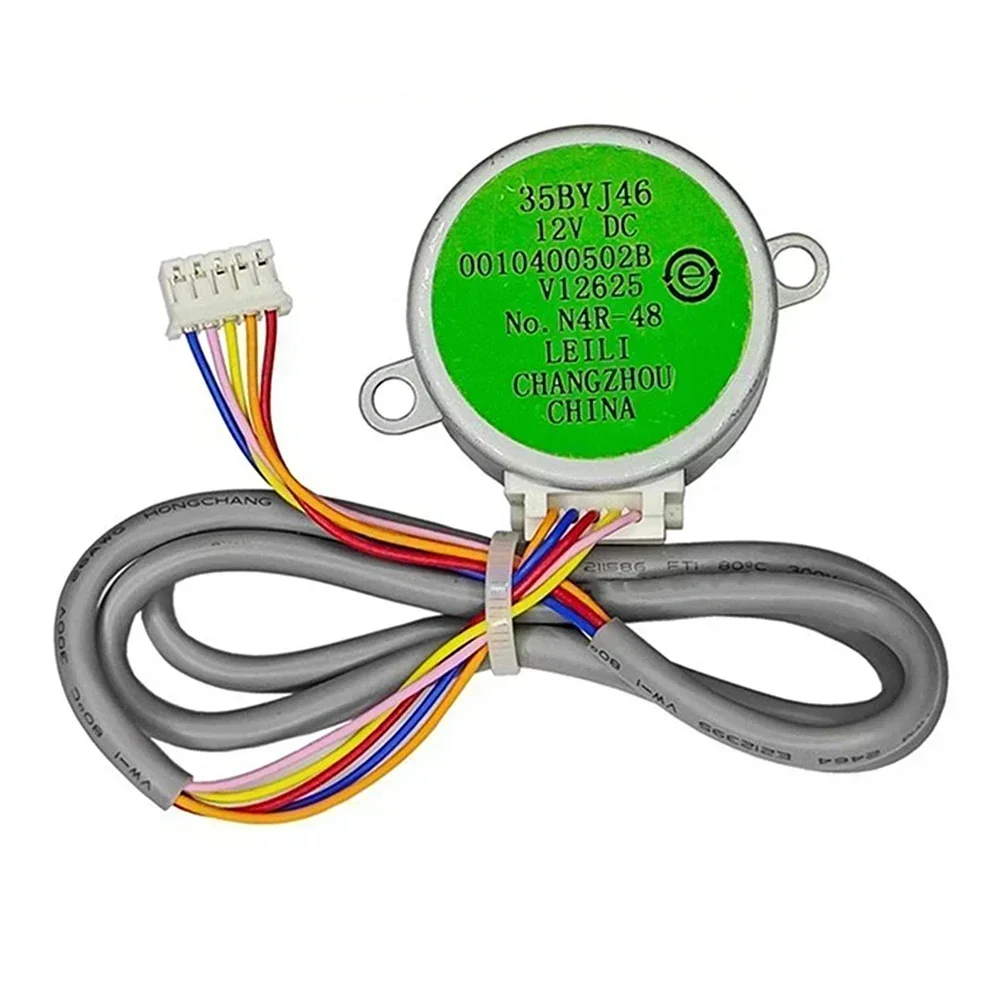 Efficient 35BYJ46 Air Conditioning Motor for Haier Systems Reliable DC 12V Power Supply with Long Lasting Replacement Features