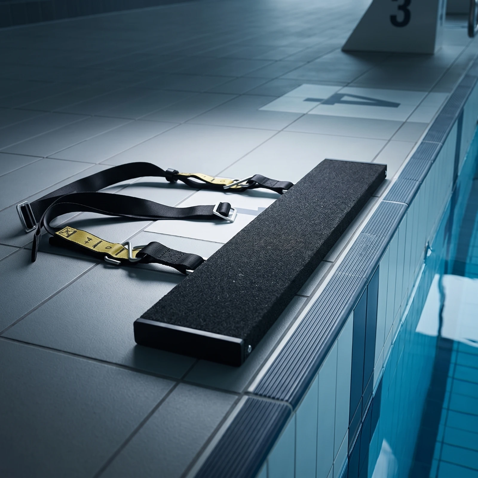 Dispositivo de Salida para Nado Espalda Baja, Elegante y Resistente, con Correas Ajustables para Nadadores