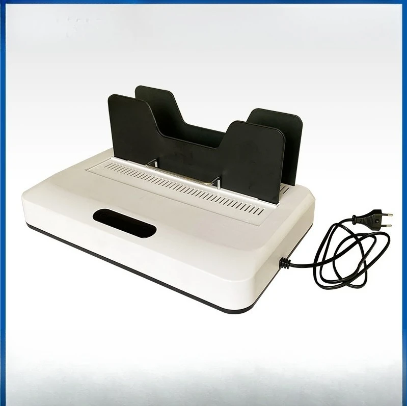 Zero waiting hot melt binding machine, fully automatic envelope 60mm for tender contract documents