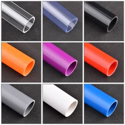 O.D 20~75mm PVC Acrylic Pipe Aquarium Fish Tank Water Supply Tube DIY Garden Irrigation Watering Fittings Planting Frame Pipe