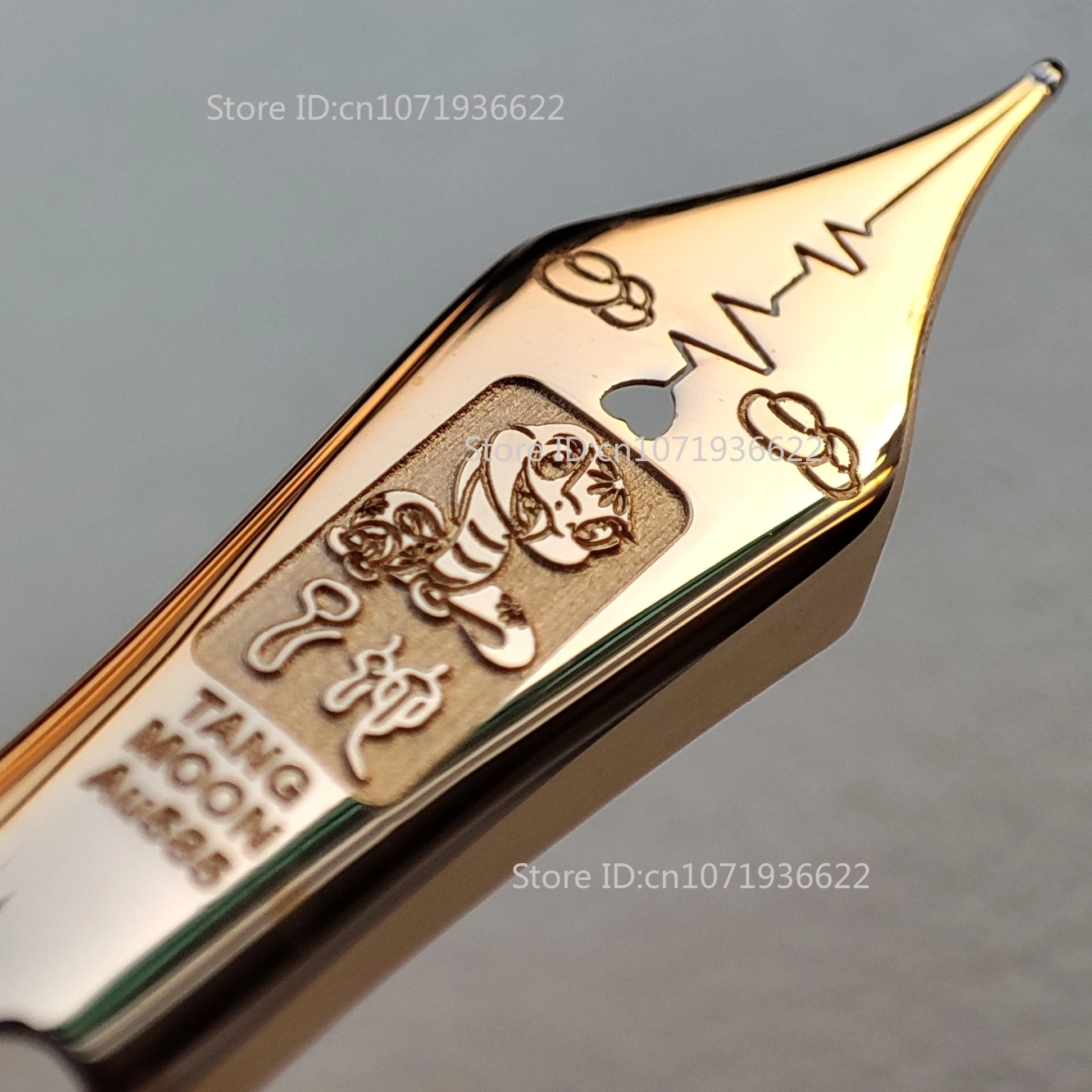 

Luxury Tangmoon 14K Gold No.6 Pen Nib Unit Physics Series/Schrödinger’s Cat/Adapted BOCK Pen Holder Fountain Pen Accessories