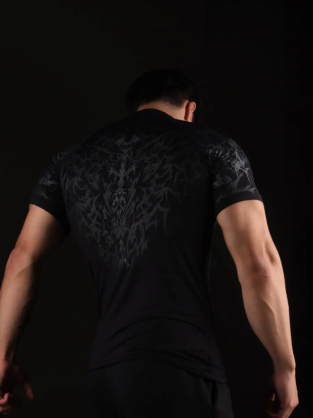 

02-американский стиль, горячая распродажа, высокоэластичная компрессионная тренировка, спортивный базовый слой для бега, шотландская одежда для фитнеса для мужчин и женщин