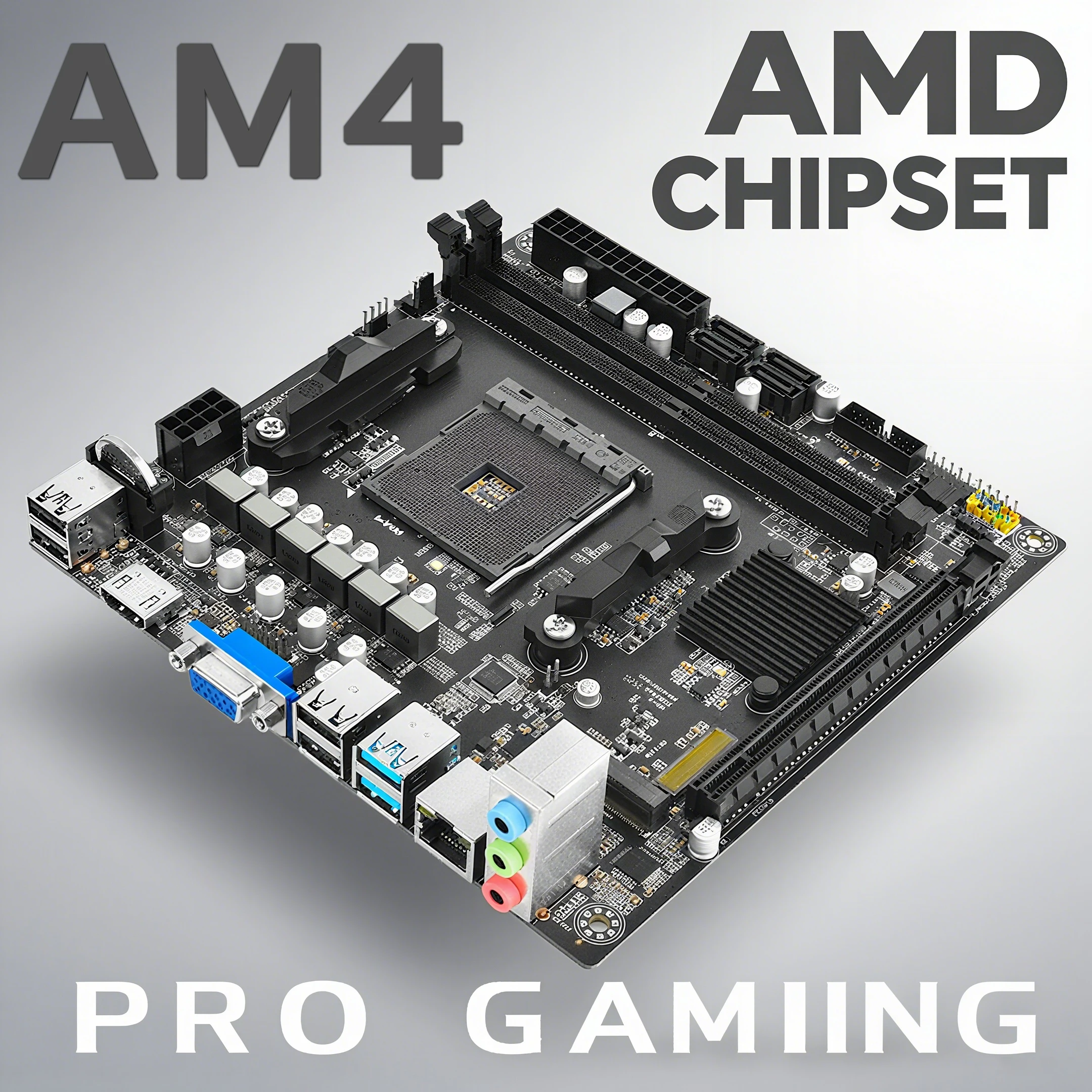 

Amd4 Motherboard For amd ryzen7 5700x3d AM4 NVME/NGFF M.2 WIFI M.2 USB3.0 SATA3.0