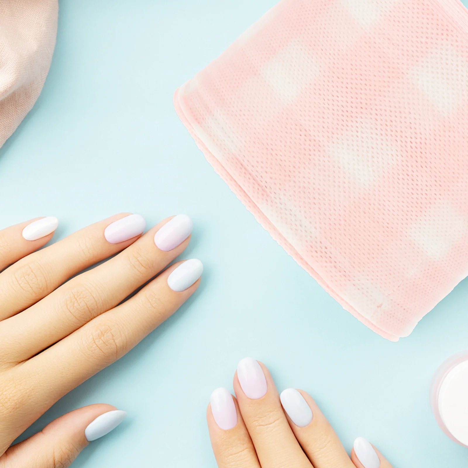 1 Rolle Nagellack-Entfernungspads, praktisches Maniküre-Reinigungstuch für Gel-Nagellack, Acryl, Nägel, Maniküre-Zubehör