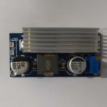 DC-DC Módulo de Potência ajustável Boost, 100W High Power Board, Booster Board, Super XL6009, 6A