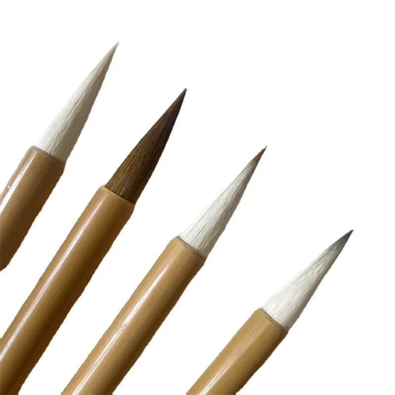 Chinese Calligraphy Small Regular Script Brush Pen Writing Painting Wolf Hair G15 Drop Ship