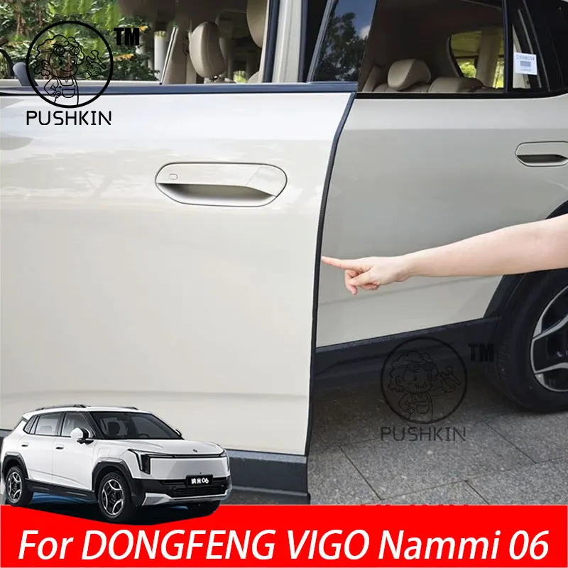 

For DONGFENG VIGO Nammi 06 2025 Car Door Anti-Collision Strip Hidden Protective Sticker Scratch Resistance Car Accessories