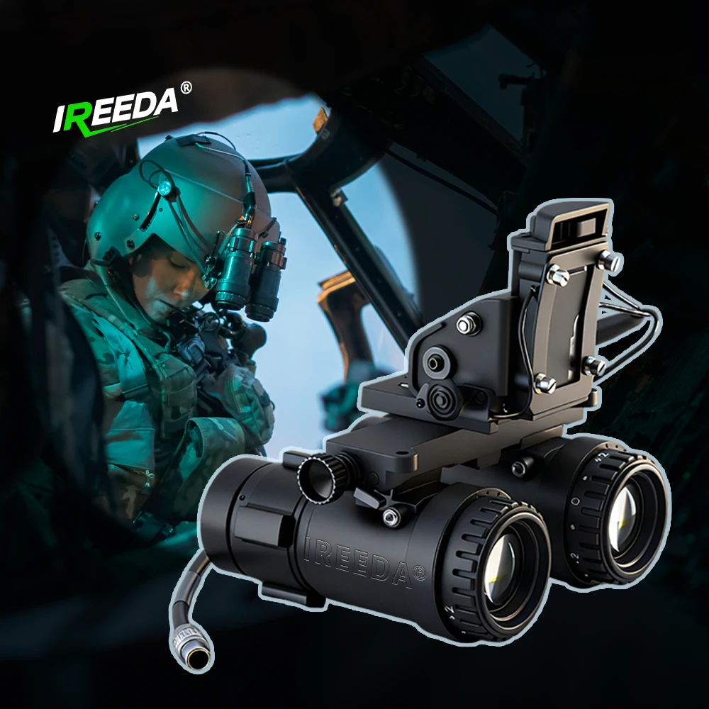 1X Magnification PVS-9 Night Vision Binoculars with Green and White Phosphor Tubes PVS-9 Night Vision Binocular
