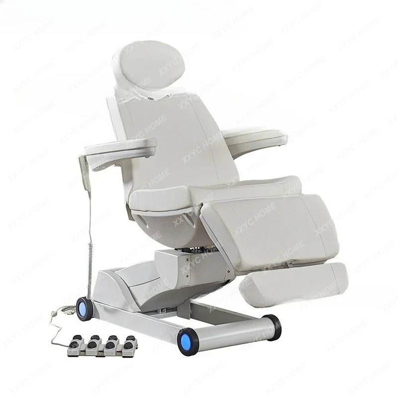 

Electric beauty bed high-end beauty salons Micro-plastic injection bed Examination Embroidery bed with wheels