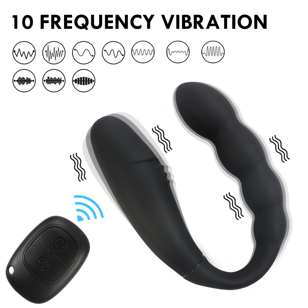 Double Vibrators For Couple Wireless Remote Wearable Dildo Female G Spot Stimulator Panties Sex Toys Goods For Women Adults 18