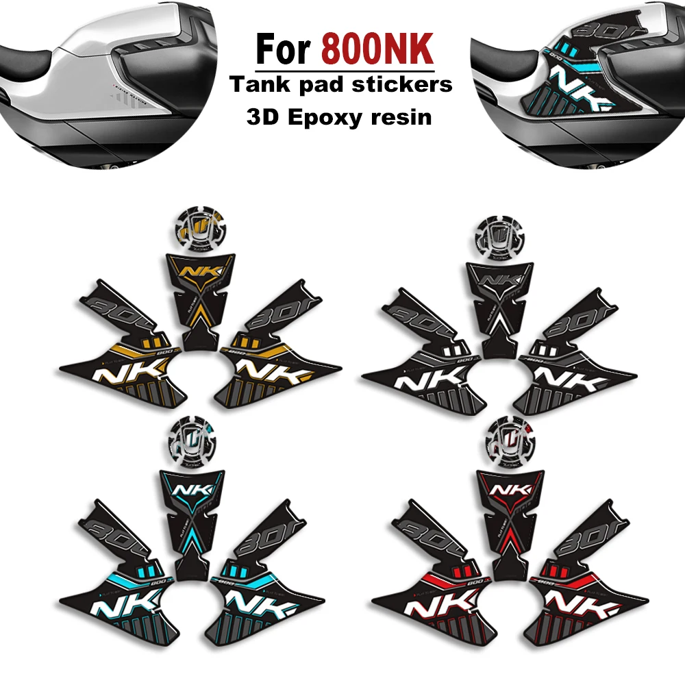 

NEW Motorcycle Tank pad Side Grips Fuel Cap stickers protection decals Kit For CFMOTO 800NK 800 NK 2024 2025