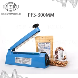 HAIZHOU 300mm Plastic Film Heat Sealer Manual Impulse Bag Sealing Machine for Home and Office PFS-300