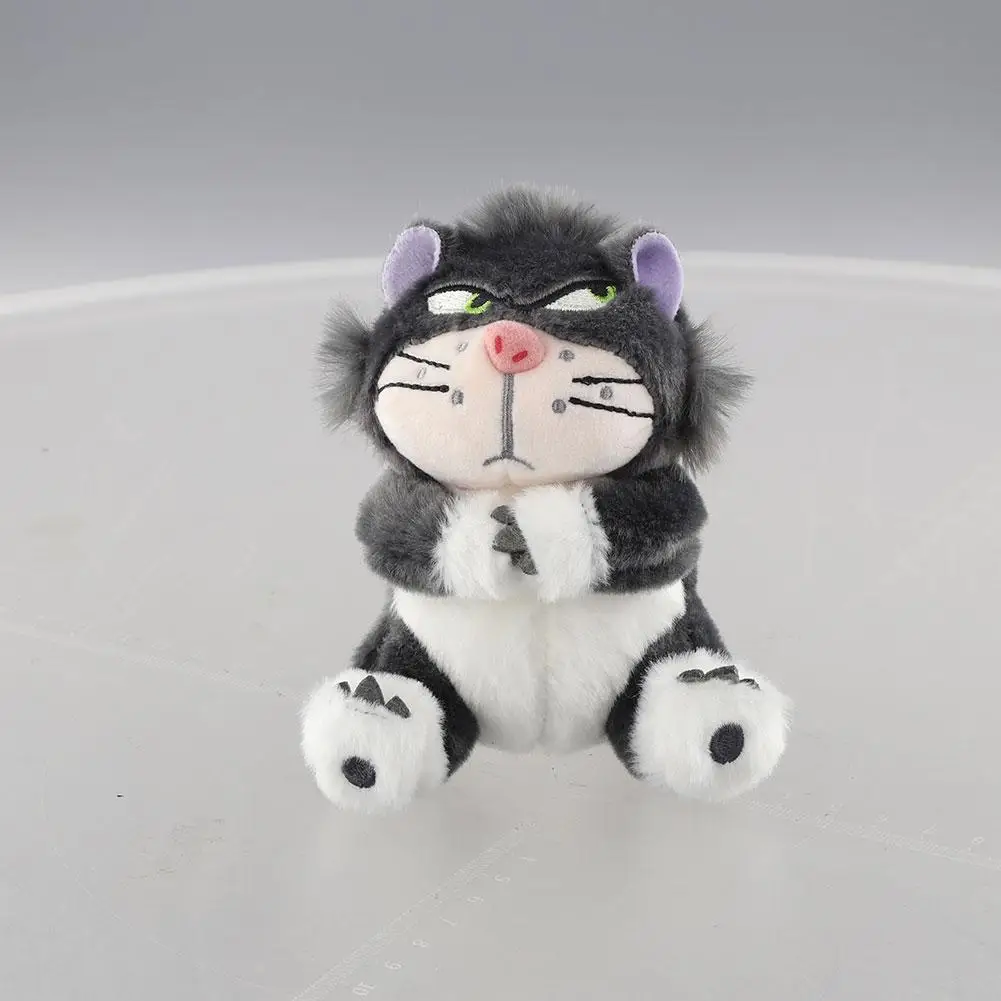 Cute Plush Kitten Car Ornaments Auto Interior Easy Installation Decorative Embellishments Plush Toys Personalized Auto Interior