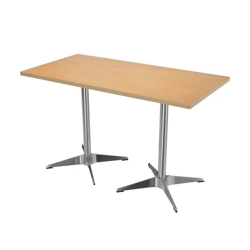 โต๊ะร้านอาหาร โต๊ะคาเฟ่ เฟอร์นิเจอร์เชิงพาณิชย์ สไตล์เรโทร ห้องนั่งเล่น โต๊ะคาเฟ่ เฟอร์นิเจอร์โลหะสำหรับแผนกต้อนรับ Стол MH40ZZ