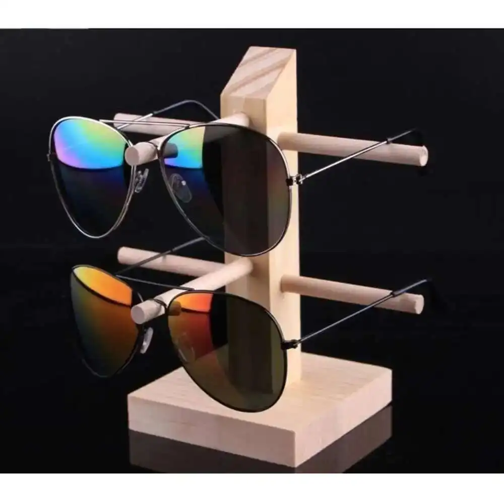 Sale Layers Hot Wood Sunglass Display Rack Shelf Eyeglasses Show Stand Jewelry Holder For Multi Pairs Glasses Showcase