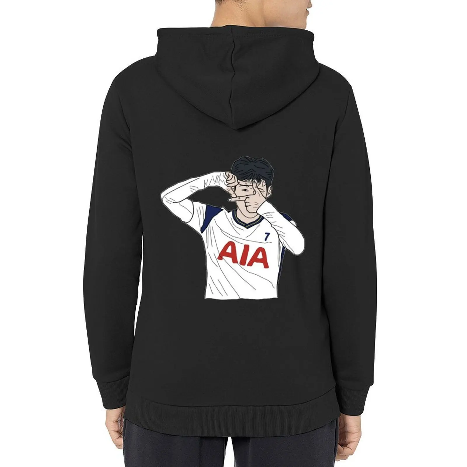 

Heung-Min Son Photographic Print Hoodie men wear men's sweat-shirt set mens designer clothes winter clothes tracksuits