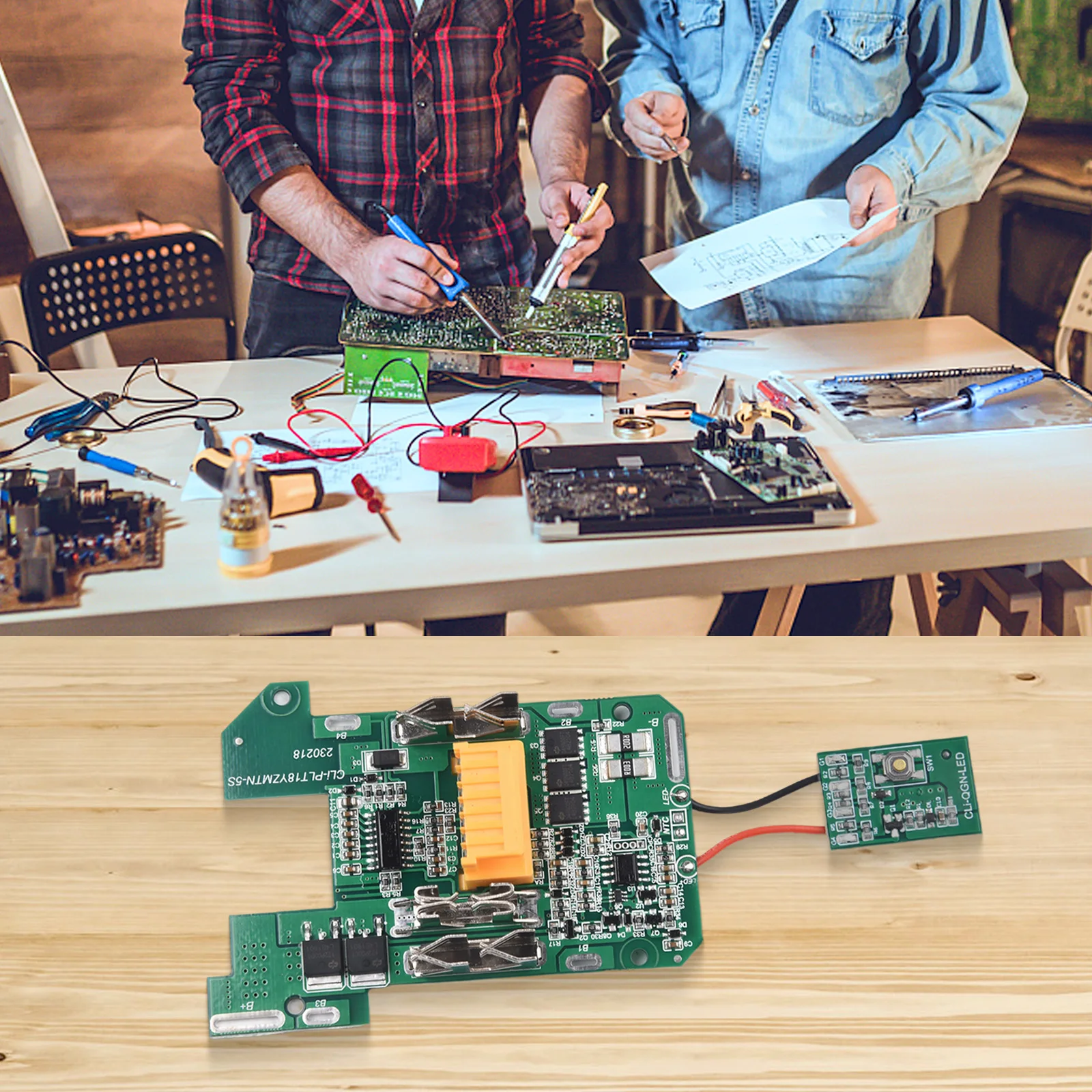 

1 шт. печатная плата BL1830 ионная батарея литиевые электроинструменты электроинструмент ударопрочность низкое напряжение отключения