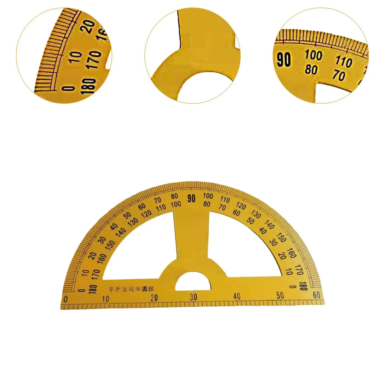 Regla geométrica de pizarra blanca, suministros de enseñanza digitales grandes, regla de geometría de matemáticas para dibujo, pizarra blanca de ingeniería