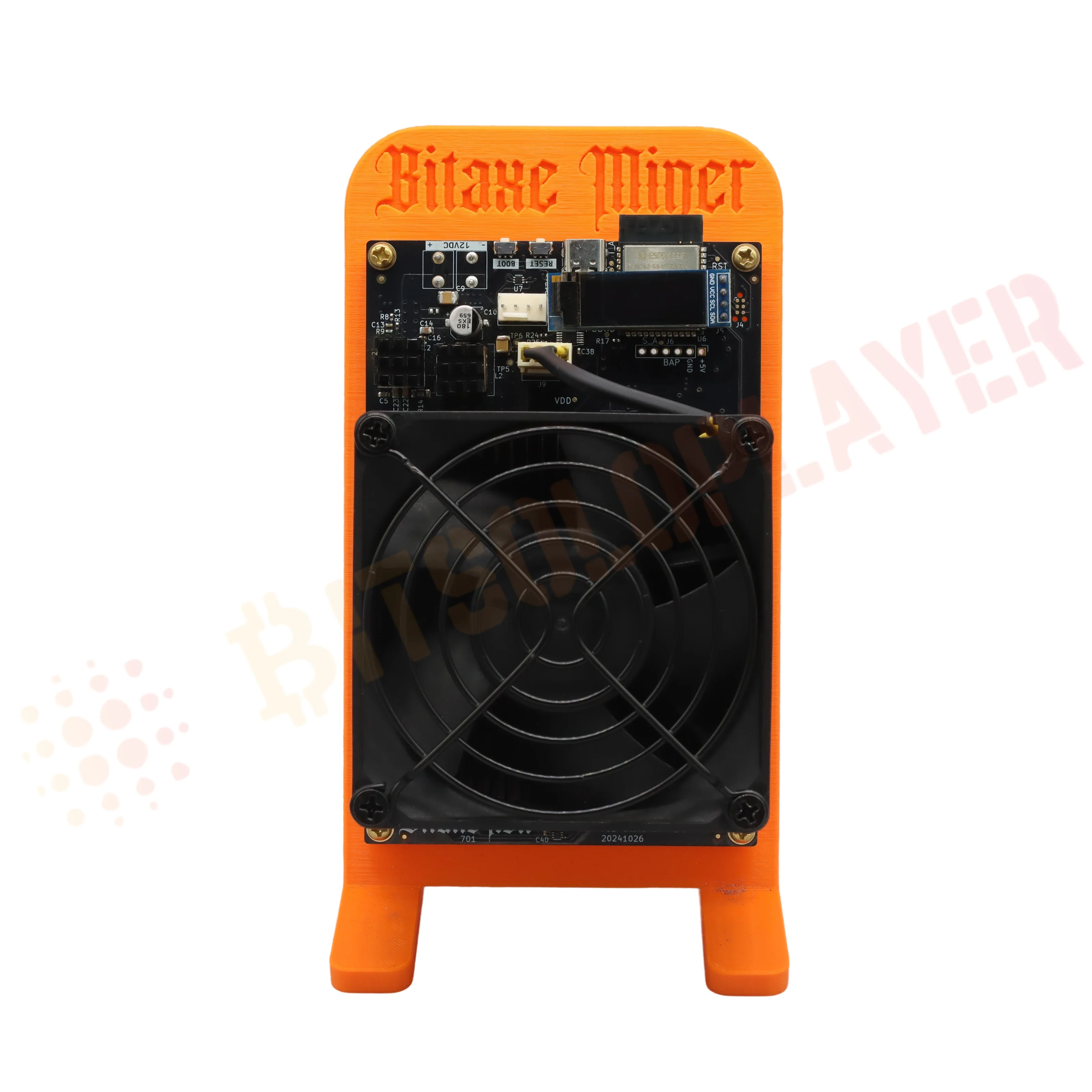Bitaxe SupraHex 702 4.2Th/s 90W BM1368 Asic Chip minero Bitcoin de código abierto minero solo con fuente de alimentación de 120W