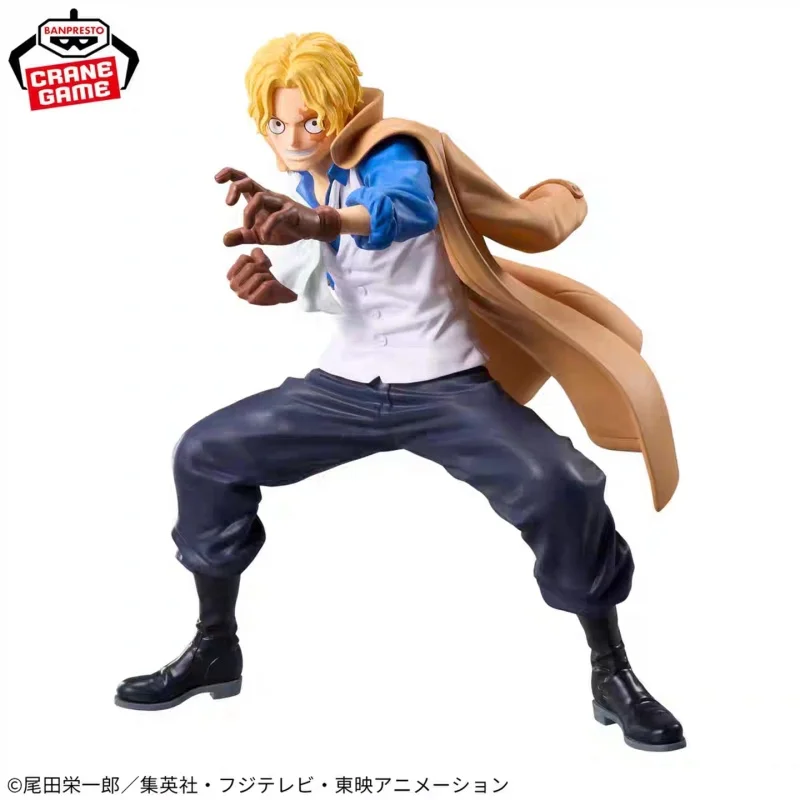 Originele Bandai Namco Banpresto One Piece Grandista Sabo PVC Collector Ornament Anime Figuur Model Speelgoed Cadeau Vakantiecadeau