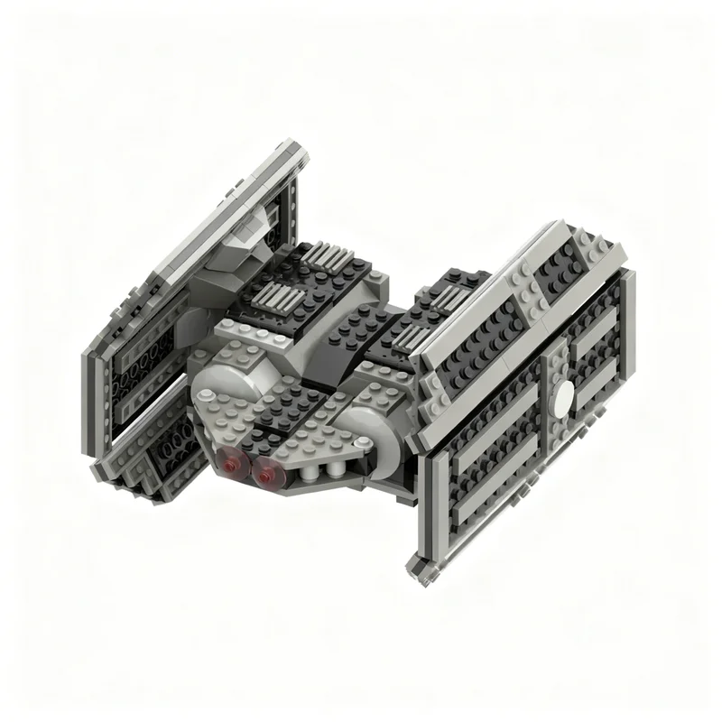 319 Uds. MOC TIE Recon Fighter Star Battle modelo arquitectura de bloques de construcción regalos creativos de Navidad Idea juguete educativo ladrillo