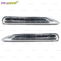 Luz LED de circulación diurna para parachoques delantero de Porsche Cayenne, lámpara de conducción DRL, accesorios de coche, 2011, 2014, 95863118100, 95863118200