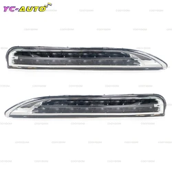 For Porsche Cayenne 2011-2014 LED Front Bumper Daytime Running Light DRL Driving Lamp Car Accessories 95863118100 95863118200