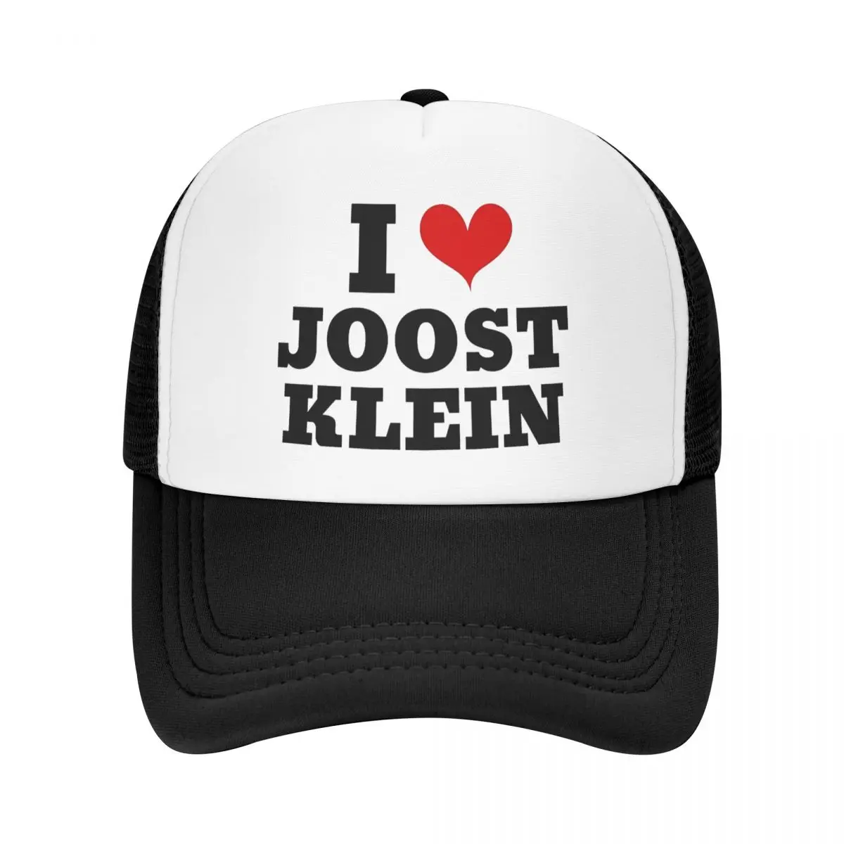 Unisex Mesh Net Golf Cap I Love Joost Klein Accessories Singer Summer Sport Hats with Mesh