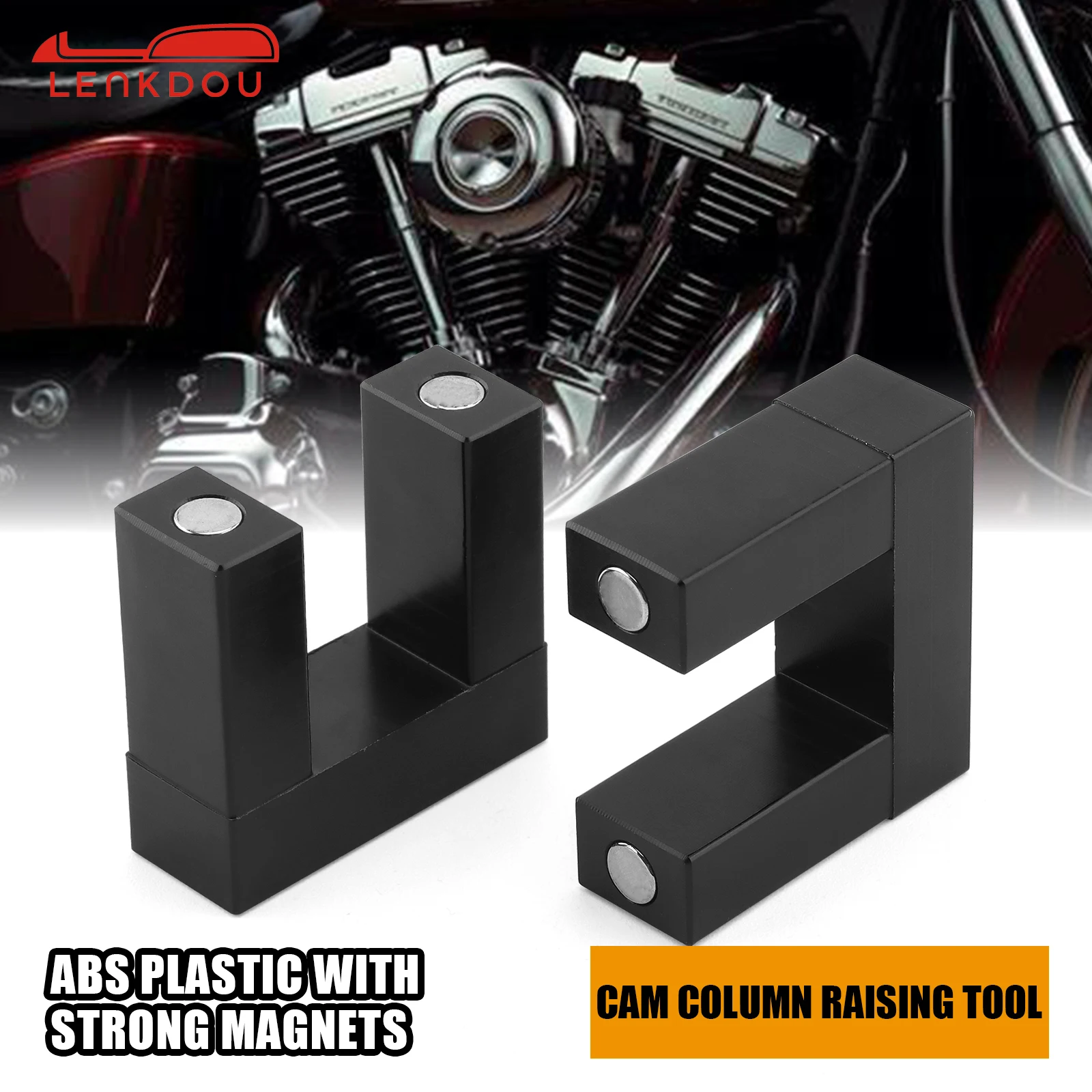 

2PCS Magnetic Tappet/Lifter Holder Cam Column Raising Tool For Harley Twin Cam Dyna Low Rider Softail Fat Boy Touring Road King