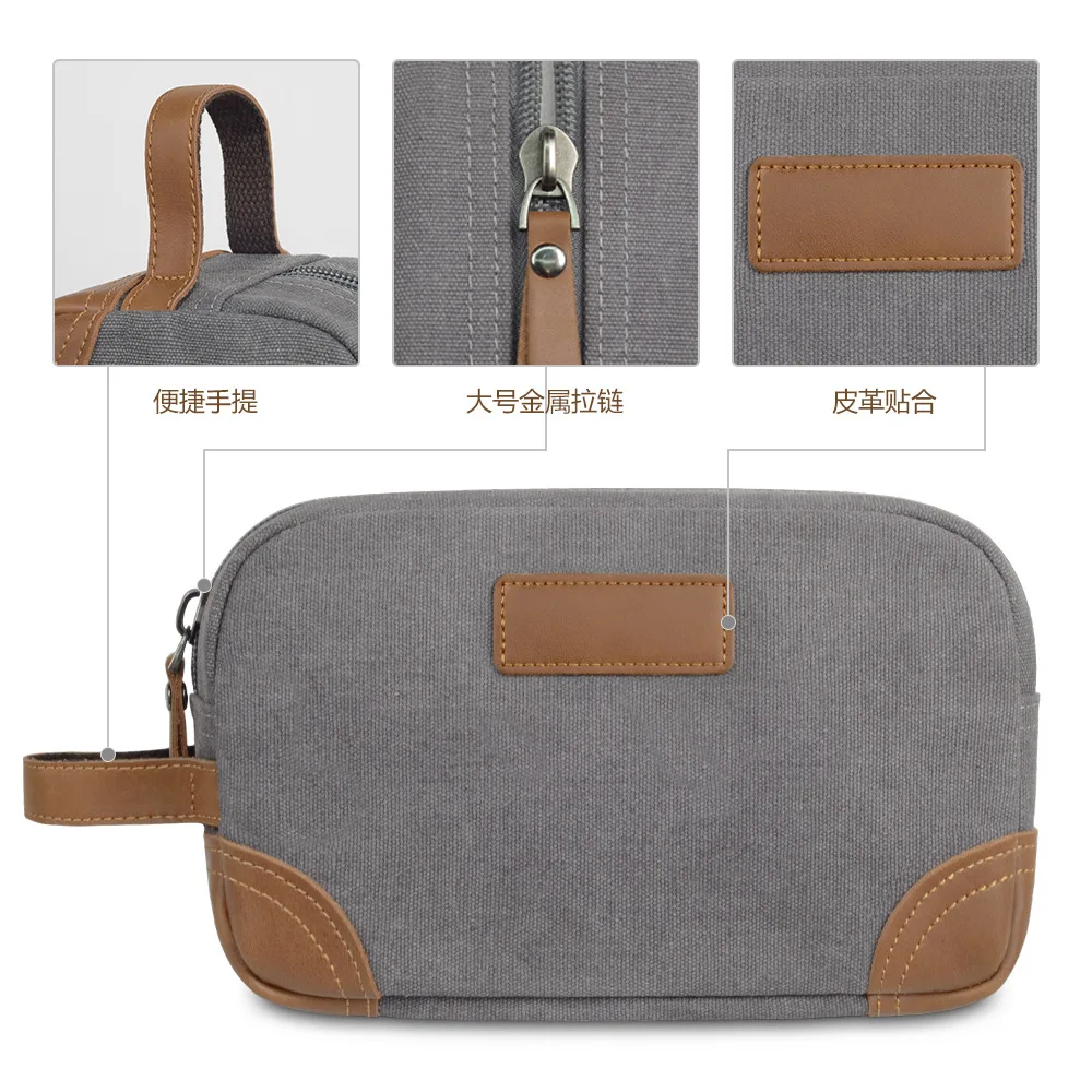 حقيبة أدوات الزينة للسفر المحمولة والعملية المقاومة للاهتراء، حقيبة مستحضرات التجميل المحمولة باليد المقاومة للماء #1