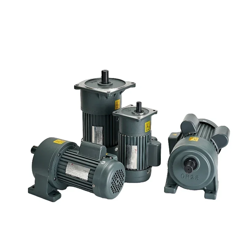 100w 200w 400w 750W 1500W 2200W 3700W 4000W  1phase  3 phase Horizontal  Vertical type Small AC Helical Gear Motor