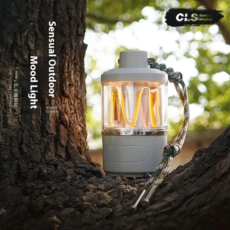 

CLS Camping Ambient Light Outdoor USB Charging Household Bedside Decompression Night Portable LED Camping Tent Light Accessories