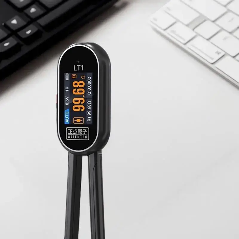 

Advanced Digital Resistance Inductance Capacitance Tester, Multimeter with Bridge Tweezers