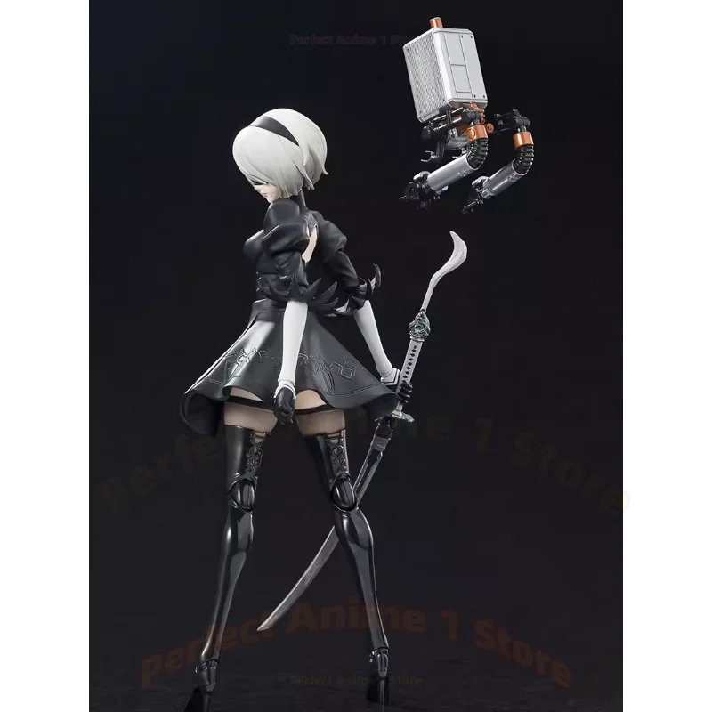 Auf Lager Bandai SHF NieR Automata Yurha 2B Miss TV Animation.ver Actionfiguren-Modellsammlung