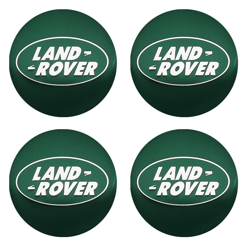 4pcs 56mm Car Wheel Center Covers Sticker Hub Caps Stickers For Landrover SVR Discovery Velar Evoque Range Rover L322 L405 P250