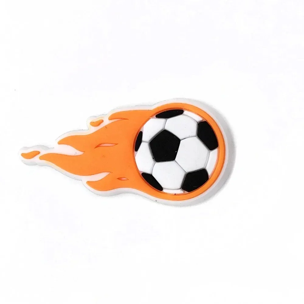 18-teiliges Set Fußball-Charms für Jungen und Männer, Schuh-Accessoires für Sportschuhe, Sandalen und Slipper – Detail 4