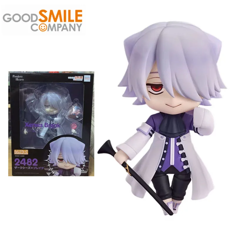 GSC Good Smile Original Nendoroid Pandora Hearts Anime Figure Xerxes Break 2482 Action Figure Toys for Boys Girls Birthday Gifts