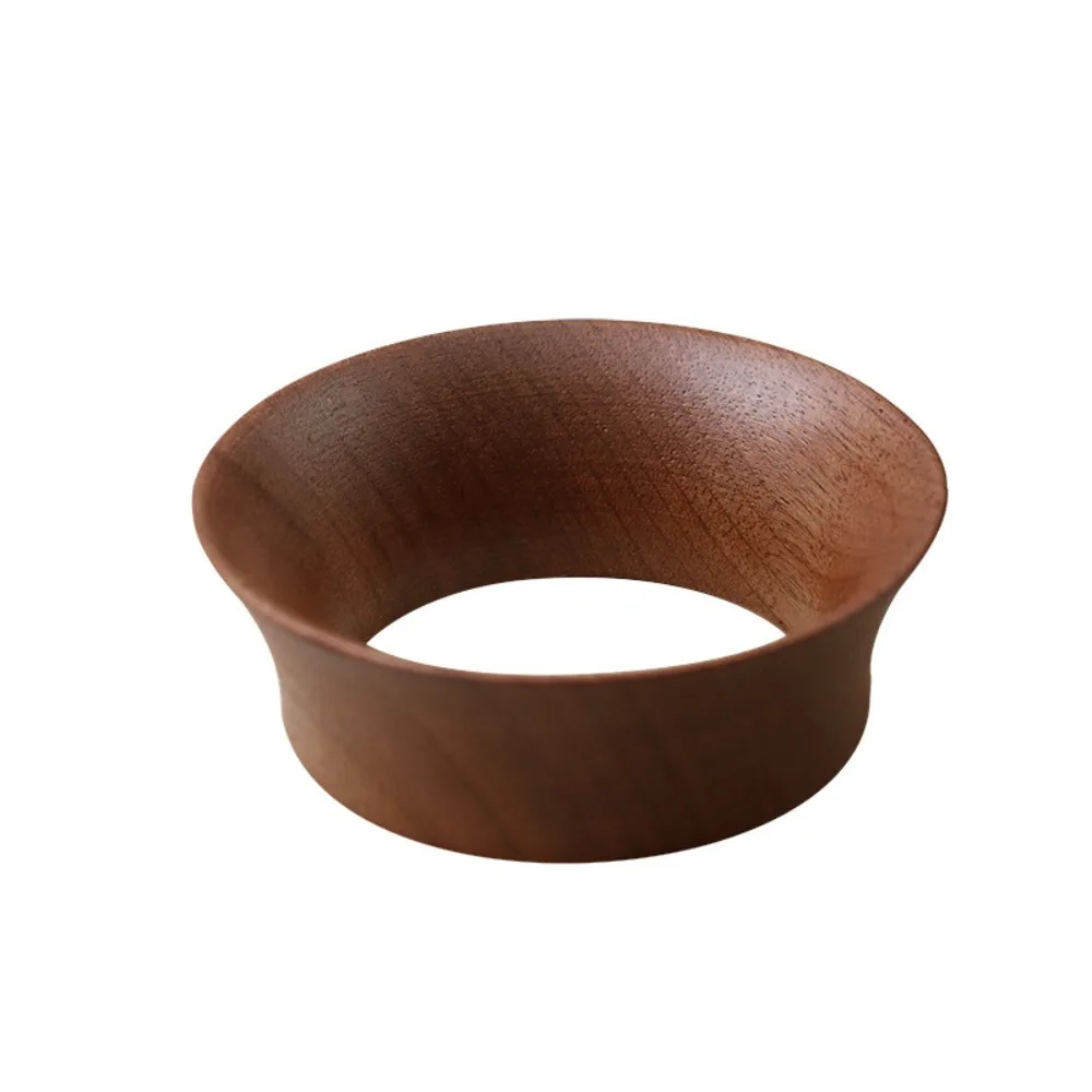 

Wood Coffee Dosing Ring 51/53/58mm Prevent Flying Powder Portafilter Coffee Catcher Ring Magnetic Coffee Powder Ring Espresso
