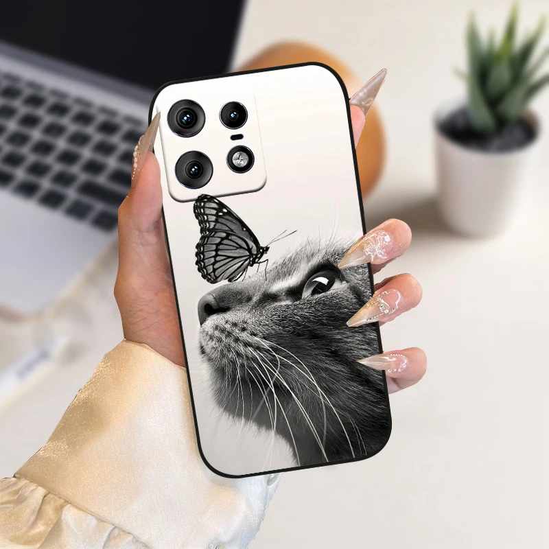 حافظة لهاتف موتورولا Edge50 Pro Capa 50s Pro غطاء هاتف من السيليكون الناعم اللطيف لهاتف Moto Edge 50 Fusion 5G ممتص للصدمات Fundas #6