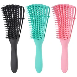 Detangling Hair Brush Scalp Massagem Hair Comb Detangling Brush para Curly Hair Brush Detangler Hairbrush Mulheres Men Salon