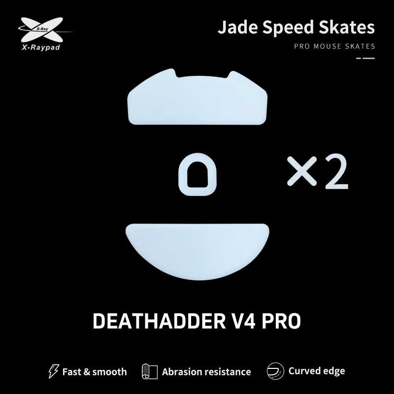 X-Raypad Jade Speed Skates For Razer DeathAdder V4 Pro