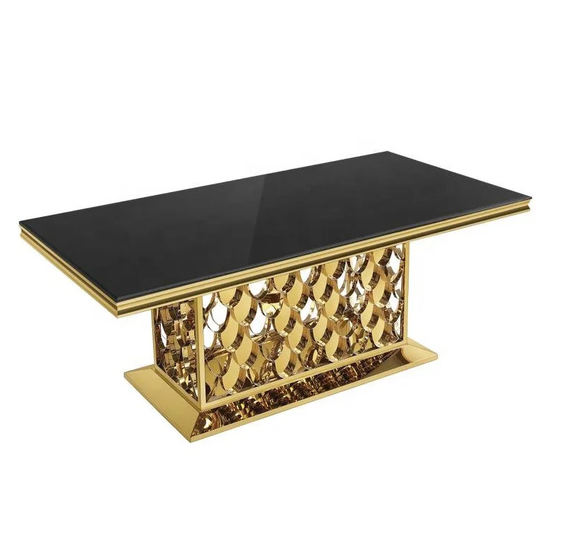 

io-Gold Stainless Steel Home Furniture Wedding Decoration Table Mirror Stainless Steel Bride and Groom Table^