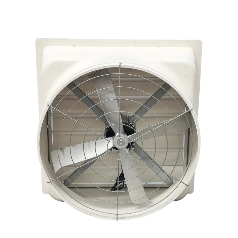 

High Quality 850 /24Inch Frp Fiberglass , Corrosion Resistant Aluminium Blade Industrial Exhaust Fan