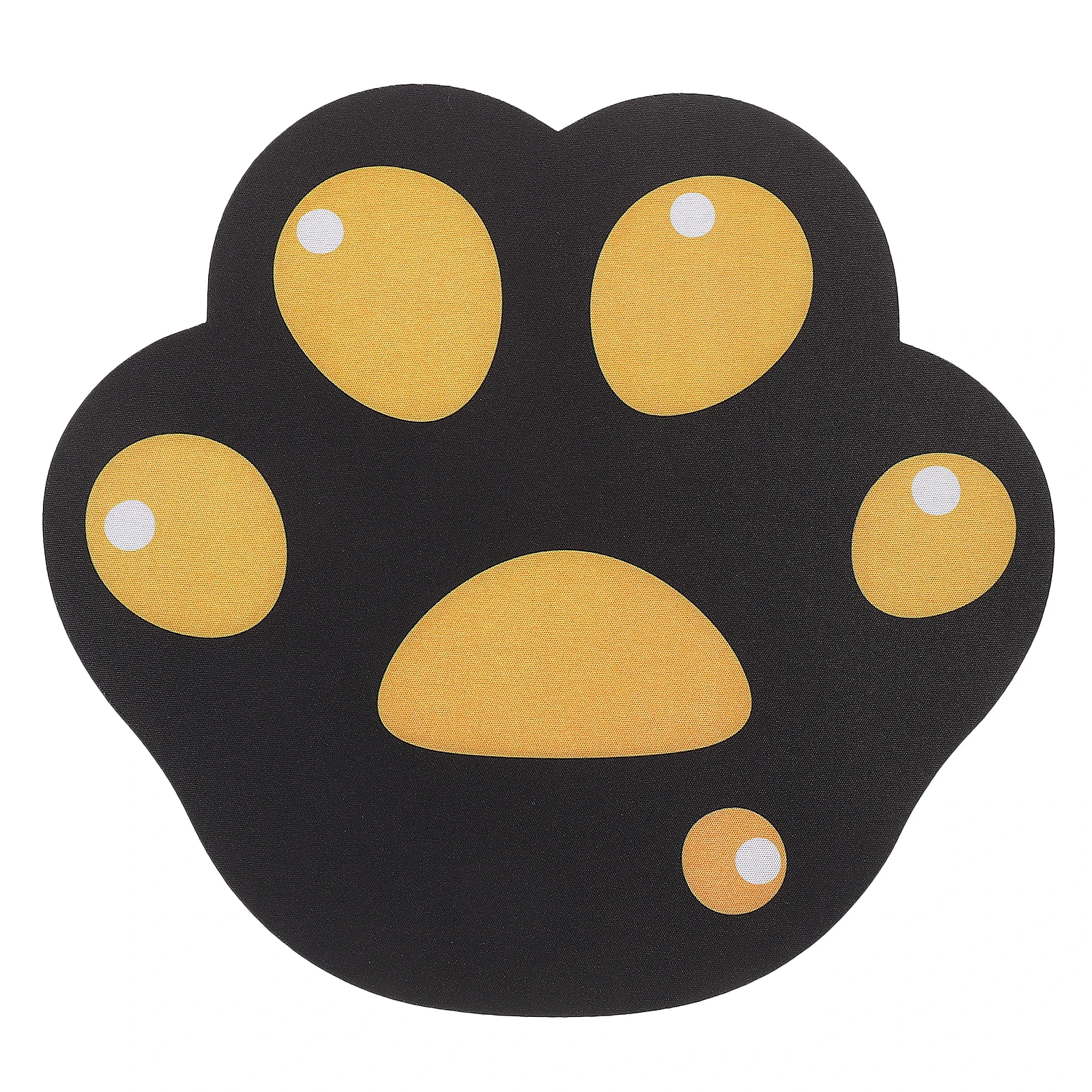 

Cat Claw Mouse Pad Cartoon Kitten Paw Mat Anti-skid Laptop Desk Pad Brown 20x15cm Gaming Office Supplies Non-slip Rubber