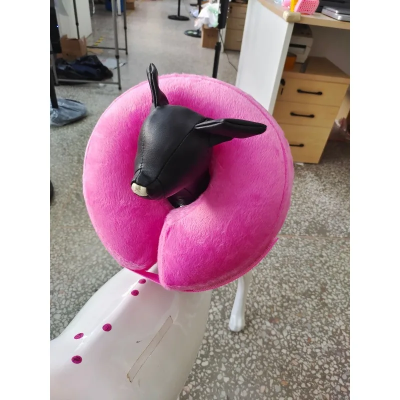 

Soft PVC Inflatable Pet Collar Dogs Cats Anti Licking Neck Cone Grooming Protection Adjustable Size Lightweight Comfortable